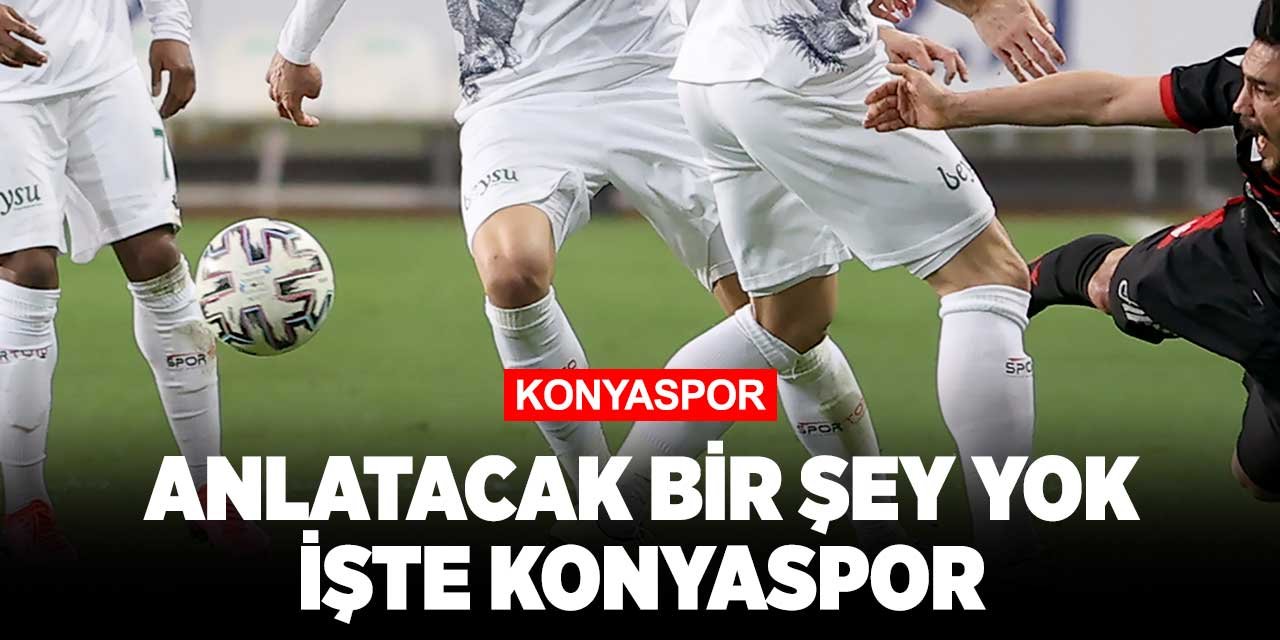 Konyaspor'da sorun İsmail Kartal mı yoksa son vuruşlar mı? Yine beraberlik
