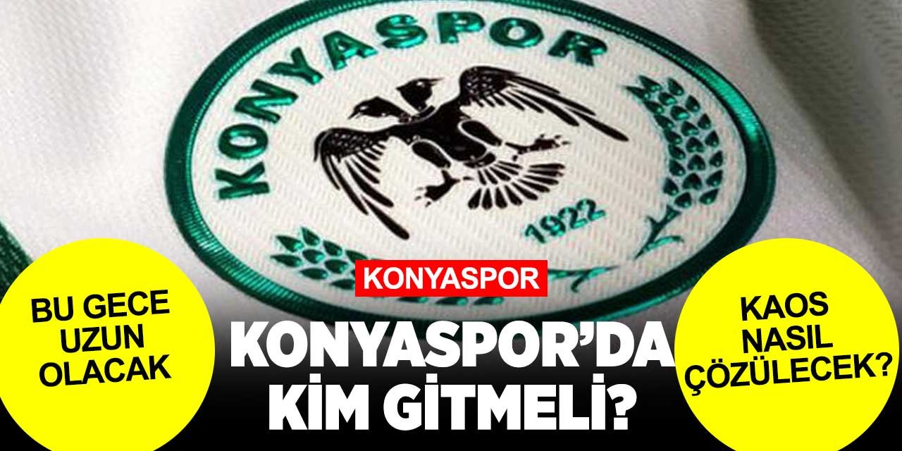 İsmail Kartal istifa etmedi gözler Konyaspor yönetimine çevrildi