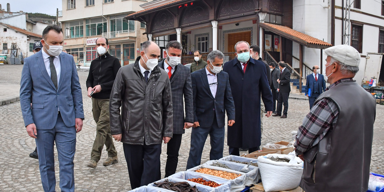 Konya Valisi Özkan Derbent'te