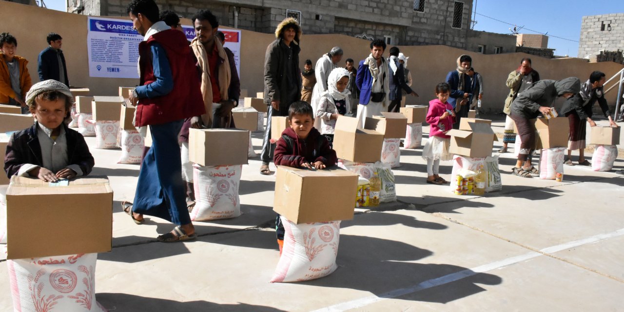 Kardeş Eli Derneği'nden Yemen'e yardım