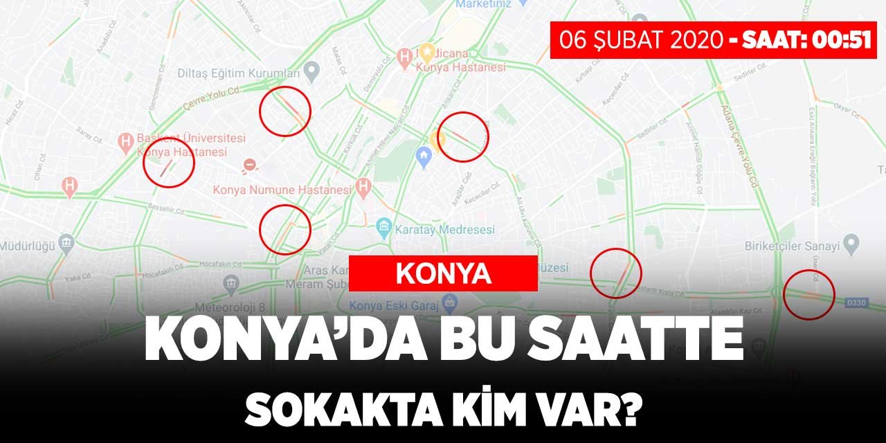 Konya'da kısıtlama saatinde caddelerdeki yoğunluğun sebebi ne?