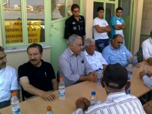 Özkan Öksüz Kulu'yu ziyaret etti