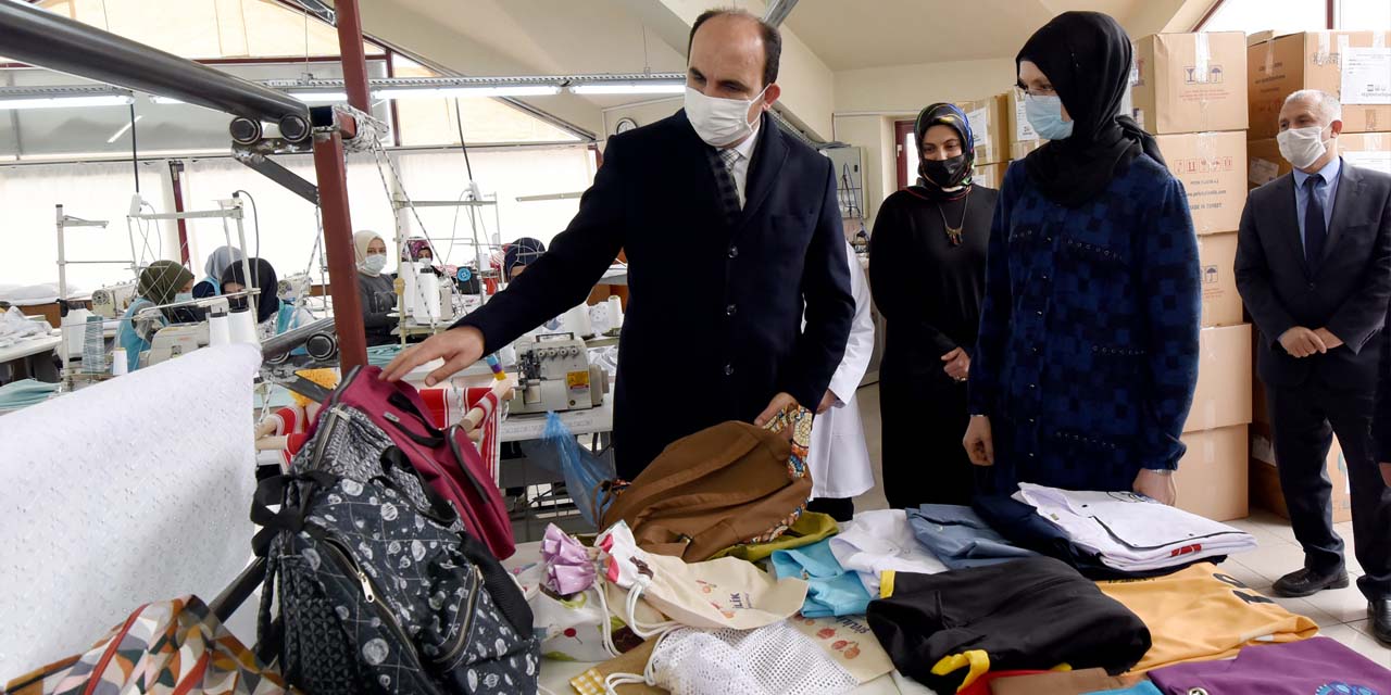 KOMEK Konya'da fabrika gibi çalışıyor! Kendi pazarından dünyaya satış yapıyor