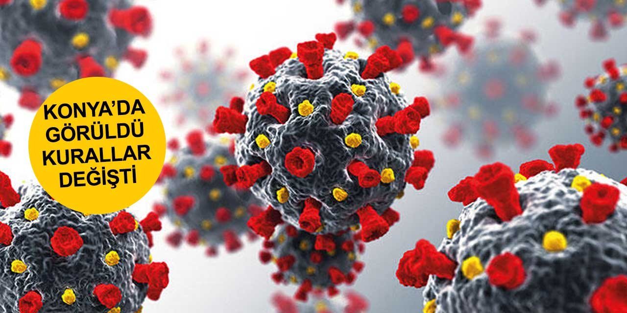 Konya'da da görülen mutant virüse karşı harekat tarzı değişti