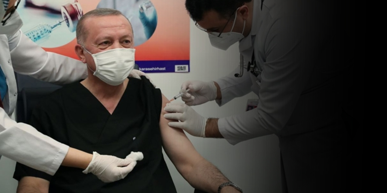 SON DAKİKA! Cumhurbaşkanı Erdoğan Kovid-19 aşısının ikinci dozunu yaptırdı