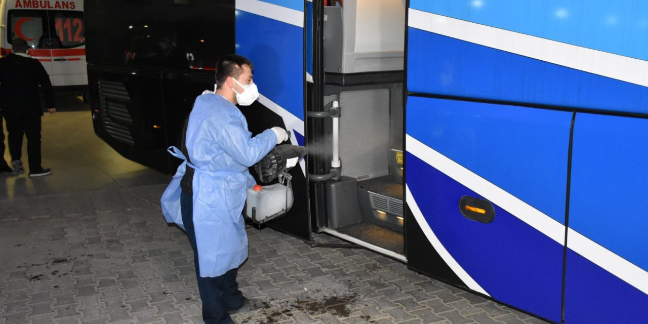 Riskli yolcu taşıyan otobüste Kovid alarmı! Tüm yolcular karantinada