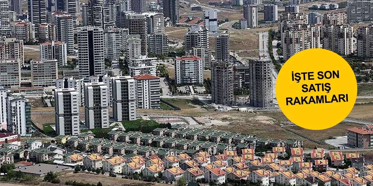Konya’da konut satışlarında büyük düşüş