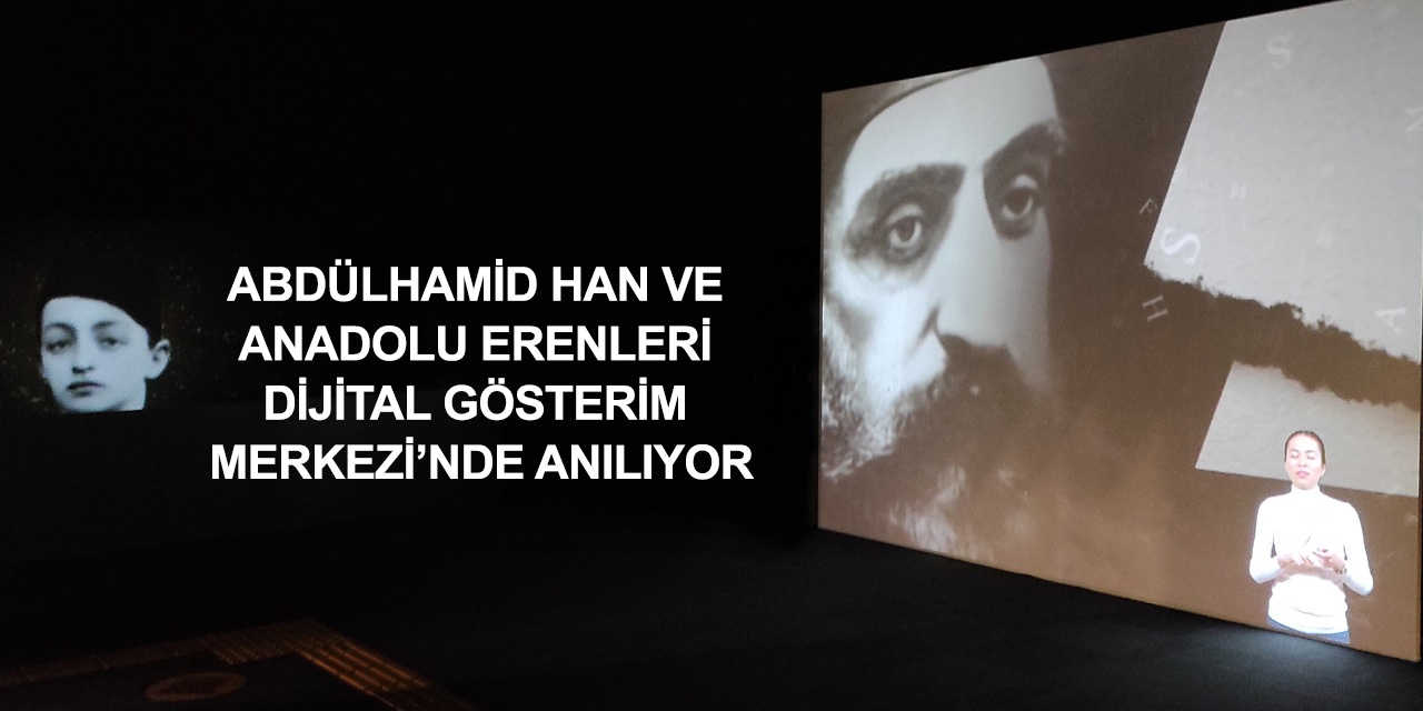 Konya Dijital Gösterim Merkezi’nde Sultan Abdülhamid Han anılıyor