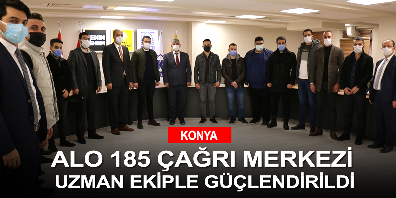 KOSKİ'den oryantasyon eğitimi! Konya'da Alo 185'le daha kaliteli hizmet verilecek