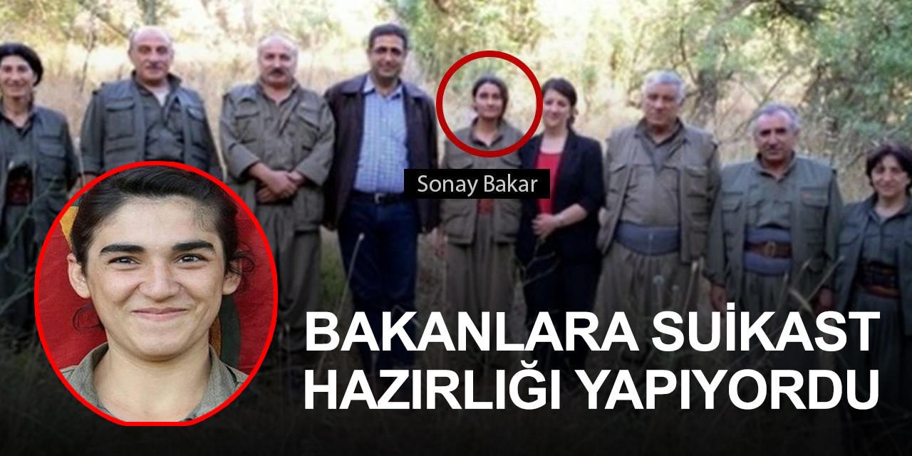 Hulusi Akar ve Süleyman Soylu’ya suikast talimatı alan PKK'lı Sonay Bakar'ın cezası belli oldu