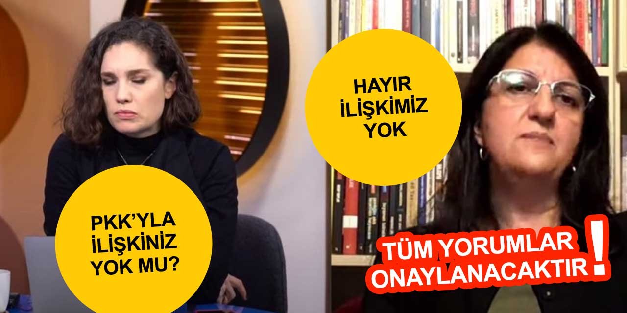 Pervin Buldan HDP'nin PKK'yla irtibatı olmadığını söyledi! Nevşin Mengü bile buna gülmedi