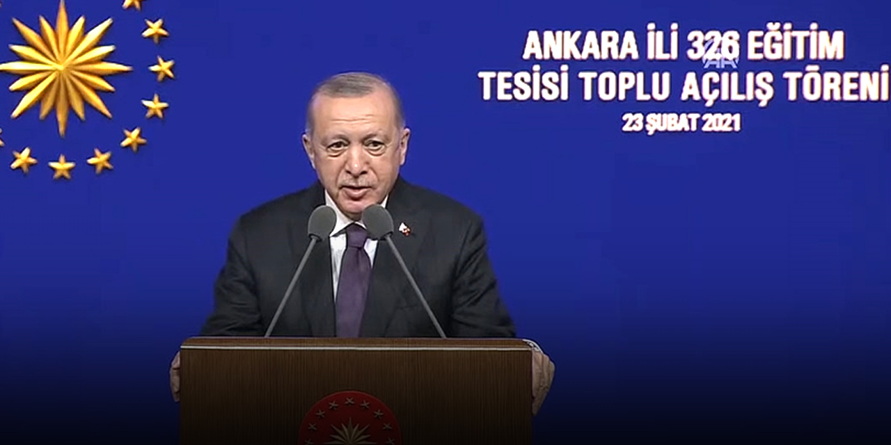 CANLI: Cumhurbaşkanı Erdoğan: 20 bin öğretmenimizin daha atamasını yapacağız