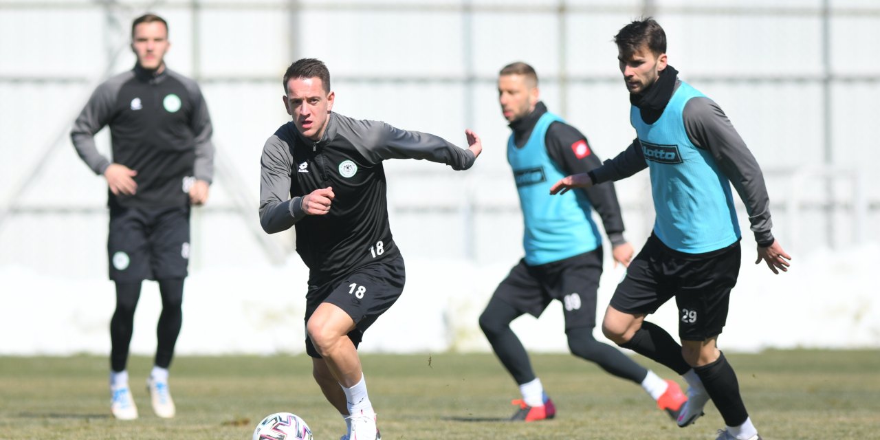 Konyaspor Gaziantep maçına hazırlanıyor