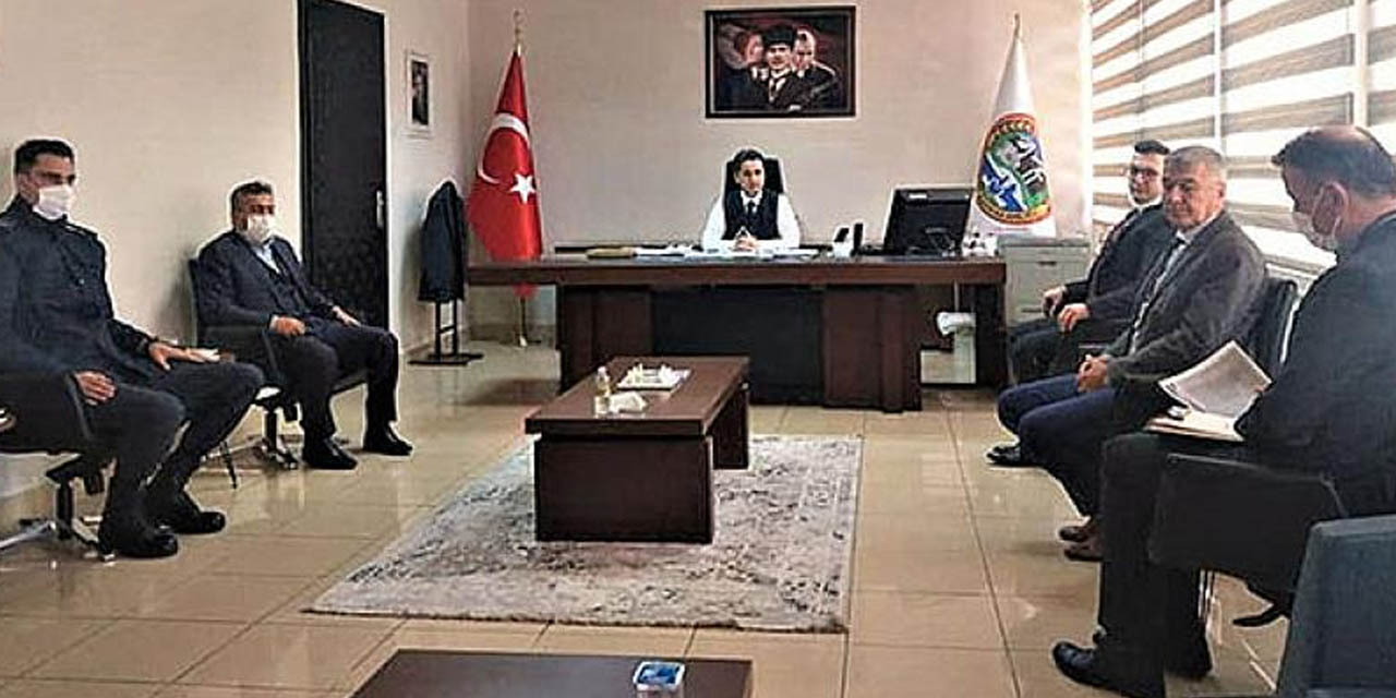 Konya Seydişehir'de salgınla mücadele koordinasyon toplantısı