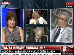 Subay ablası Taraf yazarını ekranda bozdu