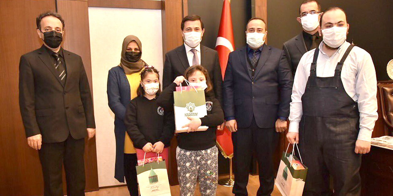 Başkan Kılca'ya çok özel misafirler