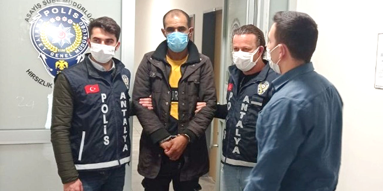 Suriyeli ailenin evinden çelik kasa çalan hırsız tutuklandı!