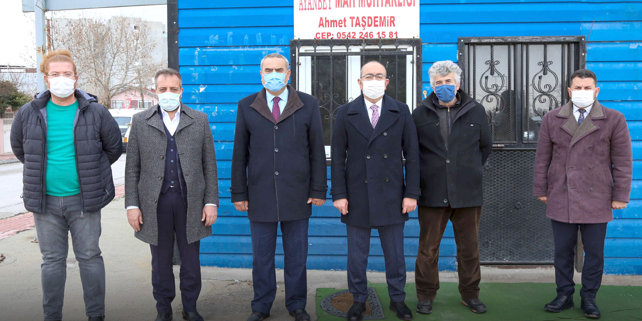 Başkan Kavuş muhtar muhtar gezip 'Mavi'ye geçmek için destek istiyor