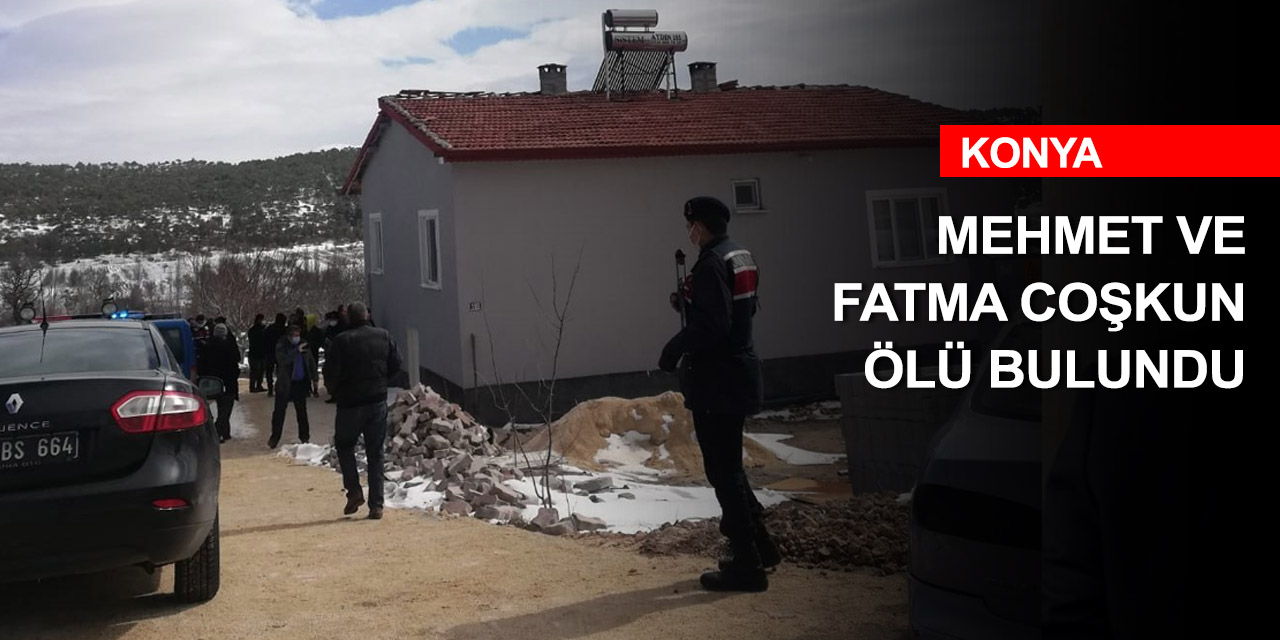 Konya'da feci ölüm! Yaşlı çift sobadan sızan gazdan zehirlendi