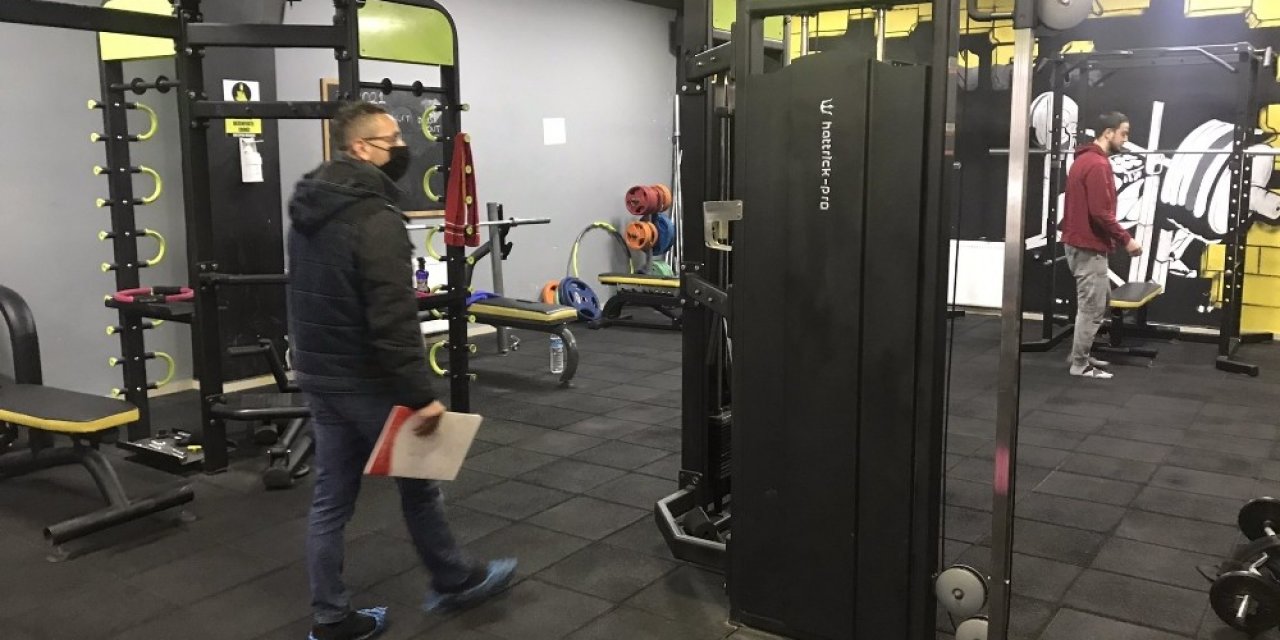 Spor tesislerinde koronavirüs denetimi