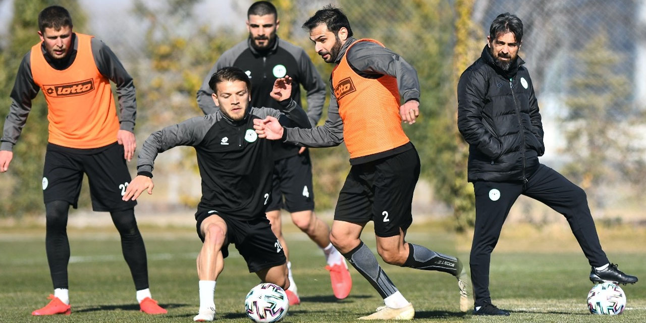Konyaspor Fenerbahçe maçına hazırlanıyor