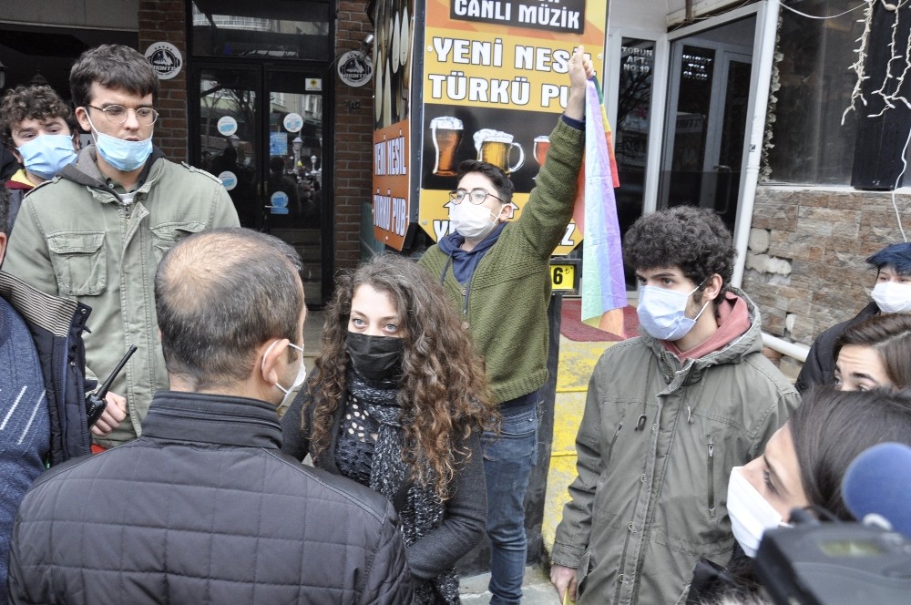 Boğaziçi eylemlerindeki gösterici terör operasyonunda gözaltına alındı