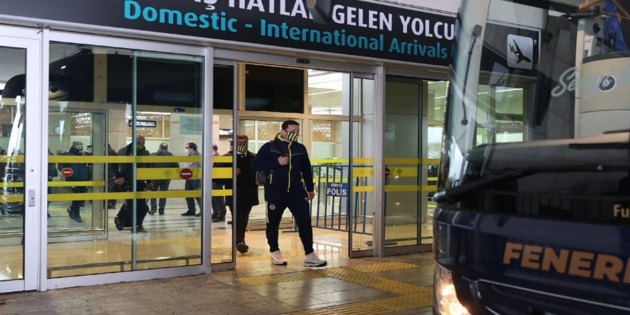 Fenerbahçe kafilesi Konya’da
