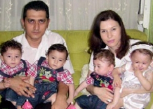 Dördüzler 1. yaş günlerini kutladılar