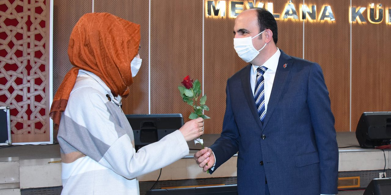 Konya Büyükşehir'de kaç kadın çalışan var? Başkan Altay Miraç Kandillerini kutladı