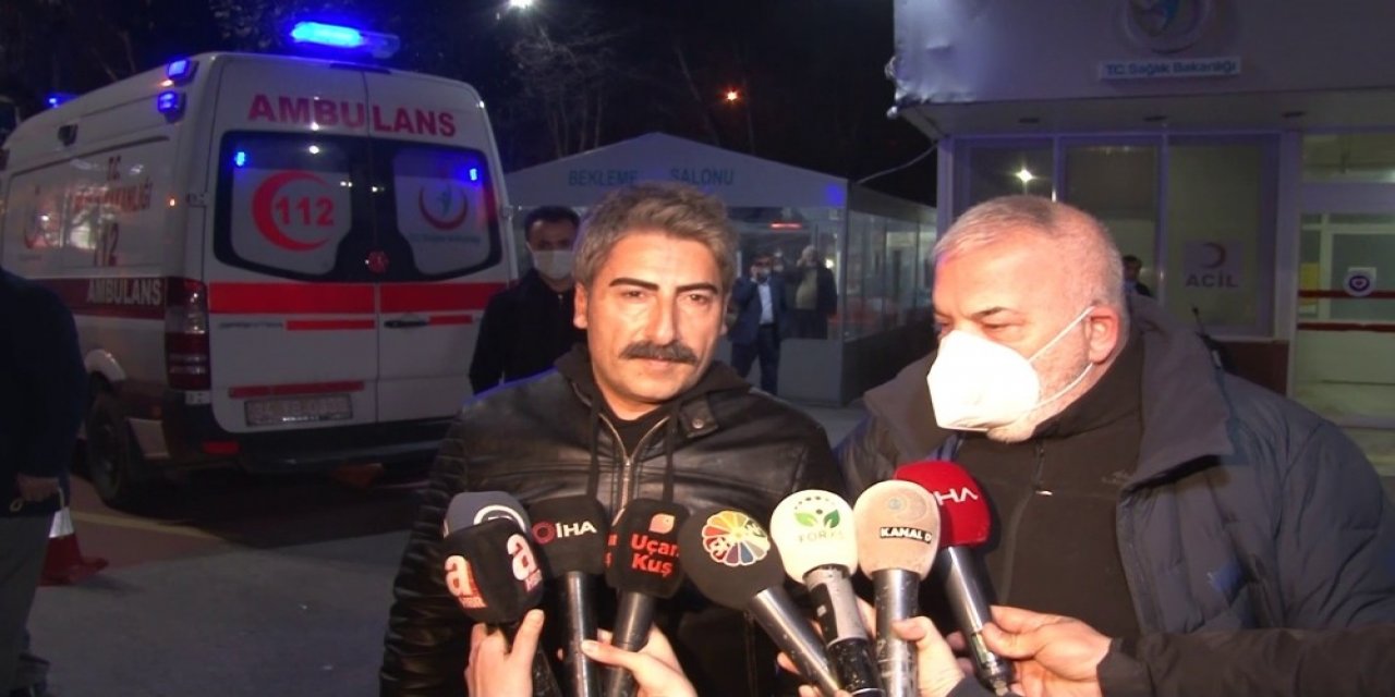 Rasim Öztekin’in sevenleri hastaneye akın etti
