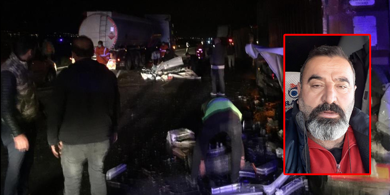 Zincirleme kazada 5 araç birbirine girdi! 1 kişi öldü 5 kişi yaralandı