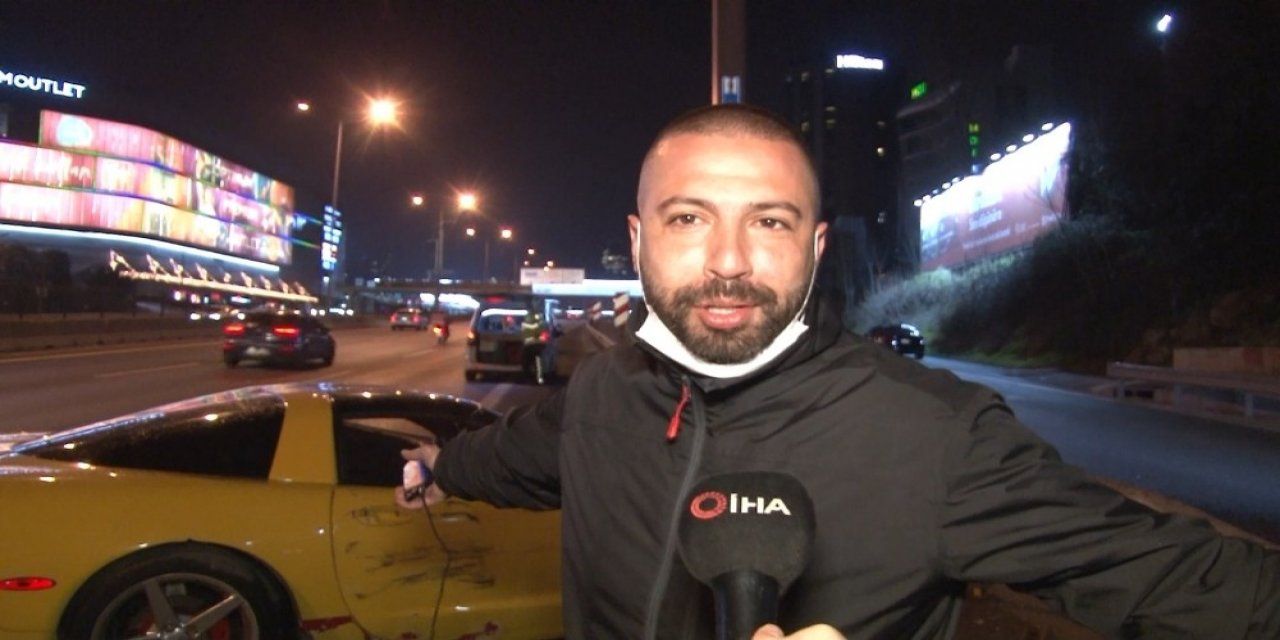 Ferrarisiyle kaza yapan sürücü: Milyonluk aracım yerle bir oldu