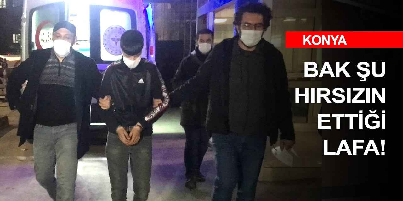 Konya'da suçüstü yakalanan oto faresi bakın büyüyünce ne olacakmış?