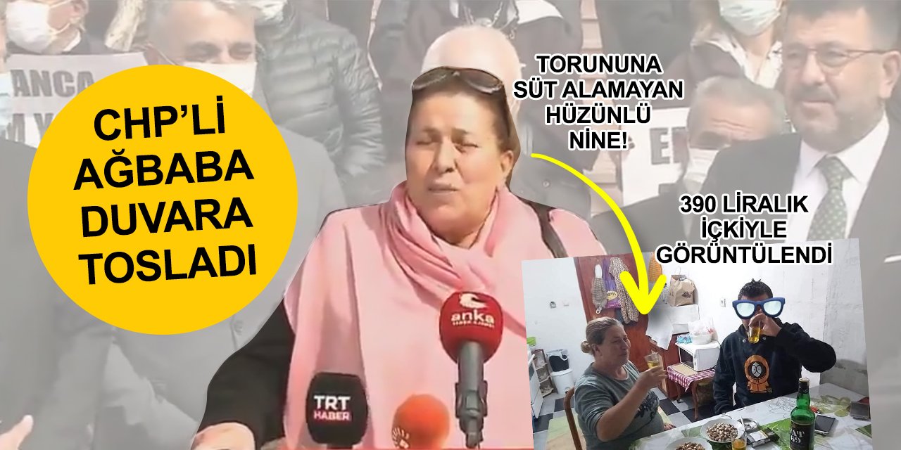 CHP'nin hain oyunu ortaya çıktı! "Torunuma süt alamıyorum" diyen Yıldız Bacıoğlu'nun içki masasındaki görüntüleri