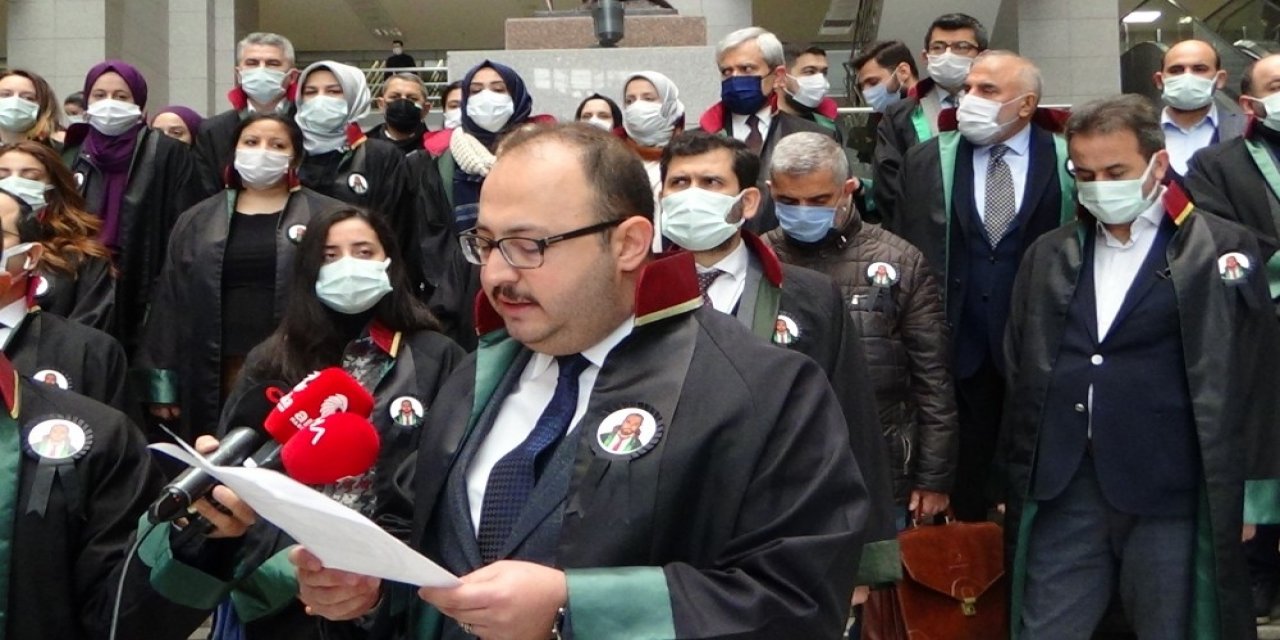 Hacze gittiği evde öldürülmüştü! Avukatın meslektaşlarından açıklama