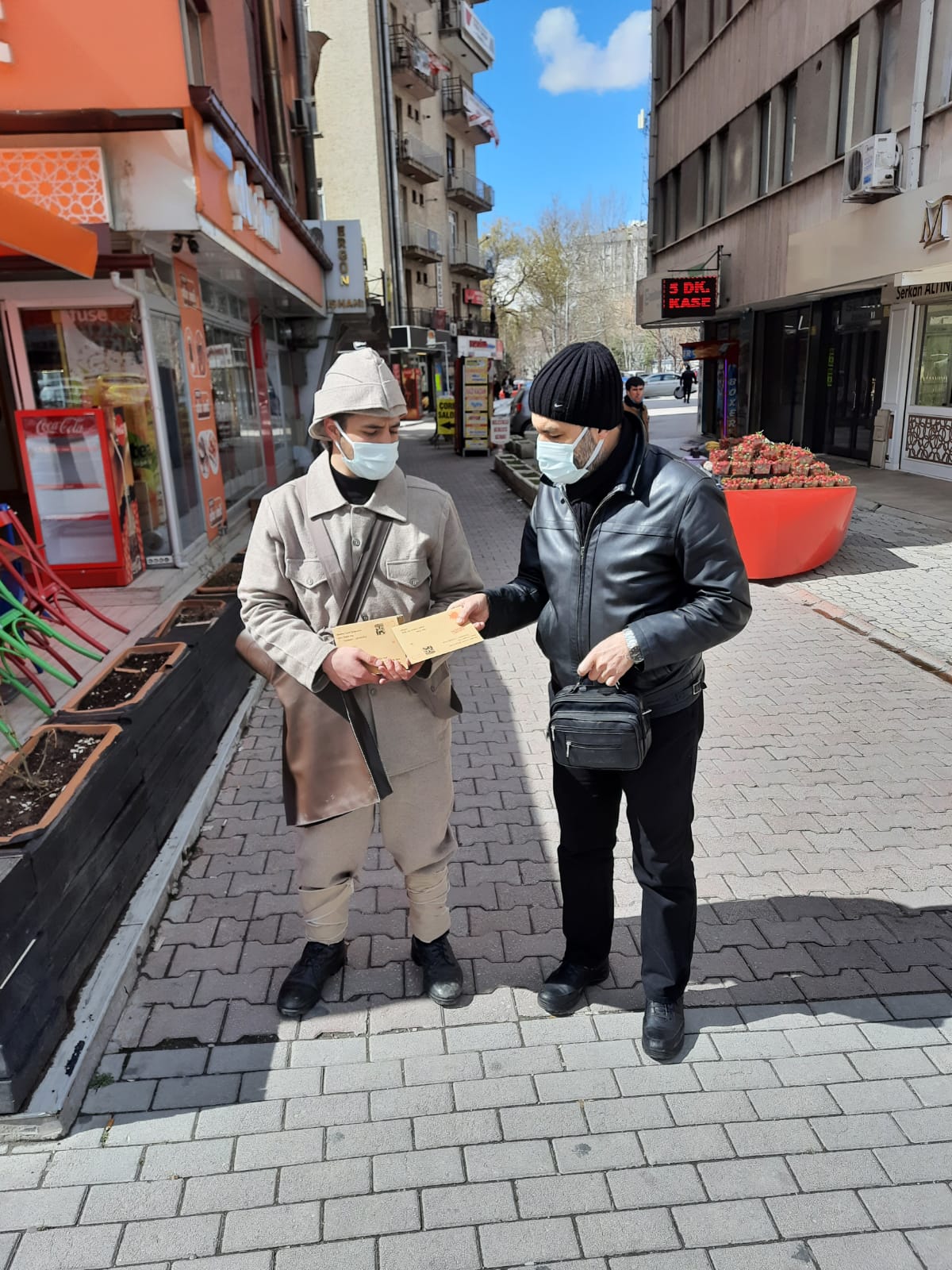 Çanakkaleden Konyaya mektup geldi