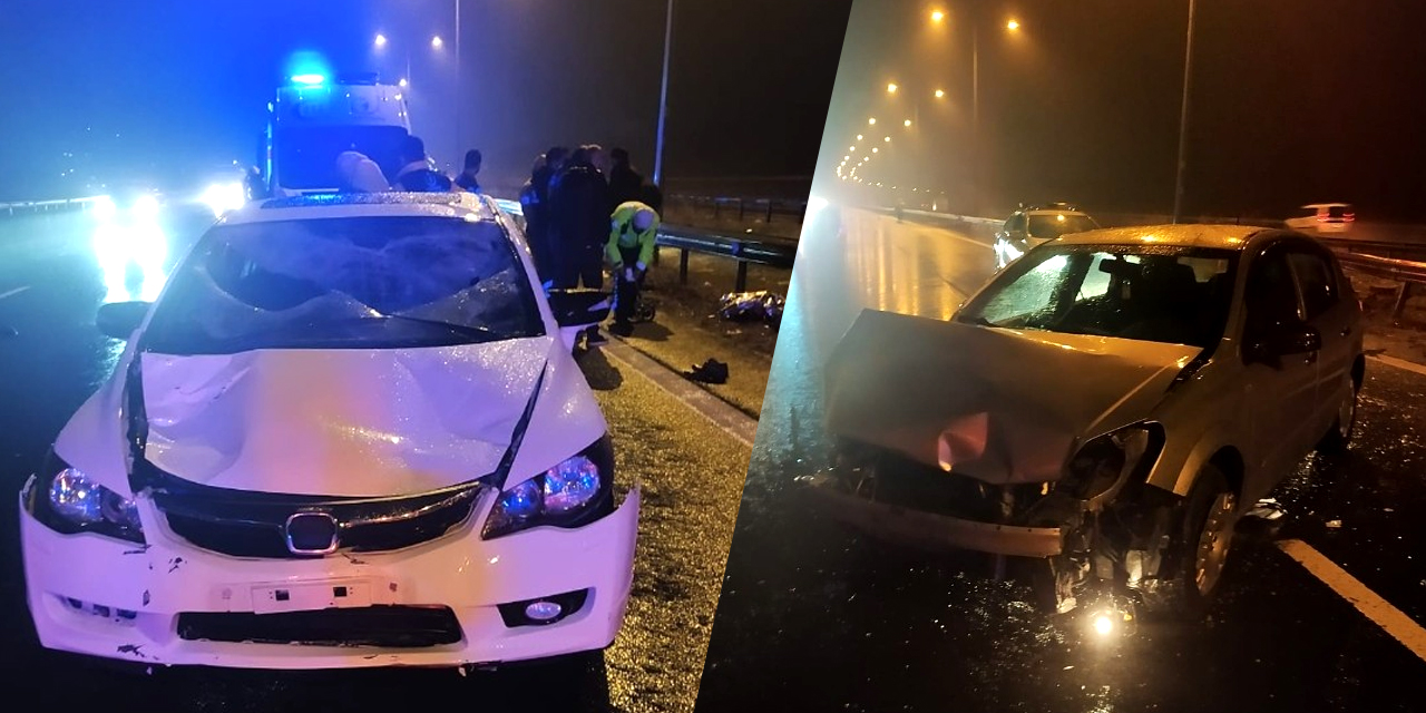 Ankara'da acı olay! Kaza yapan araca yardım etmek isterken biri öldü diğeri yaralandı