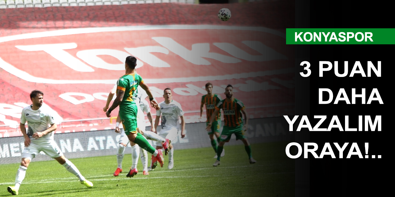 Konyaspor ya yeniyor ya yenilmiyor! İyi mücadele 3 puan getirdi