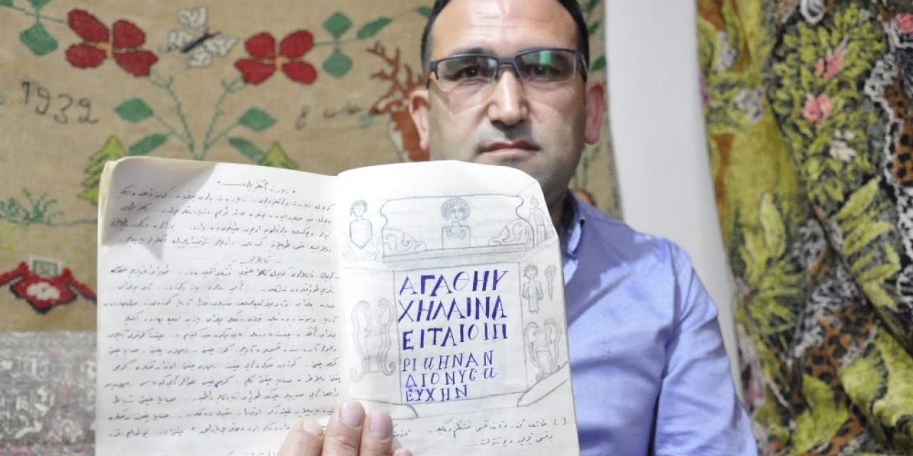 100 yıl önce yazılmış Osmanlıca yazıları Türkçe'ye çevirdi