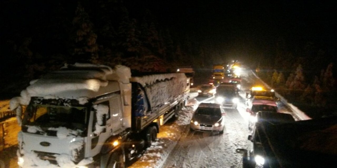 Antalya-Konya bağlantısında hayat normale döndü