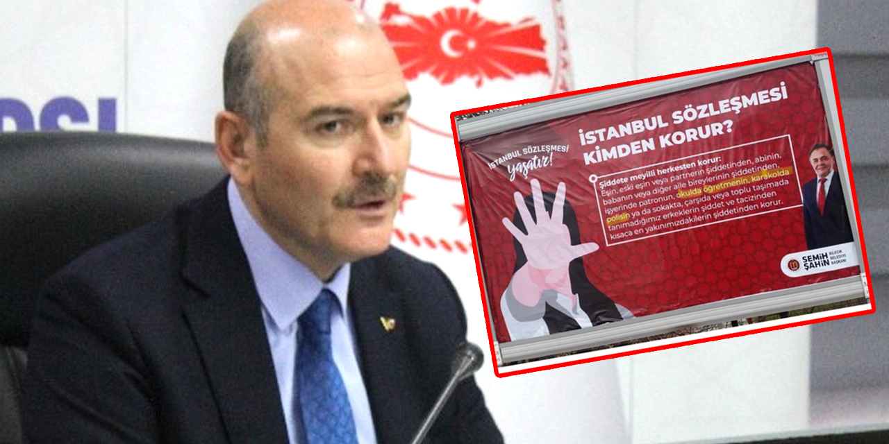 Bakan Soylu duyurdu! Bilecik’teki billboardlarla ilgili soruşturma başlatıldı