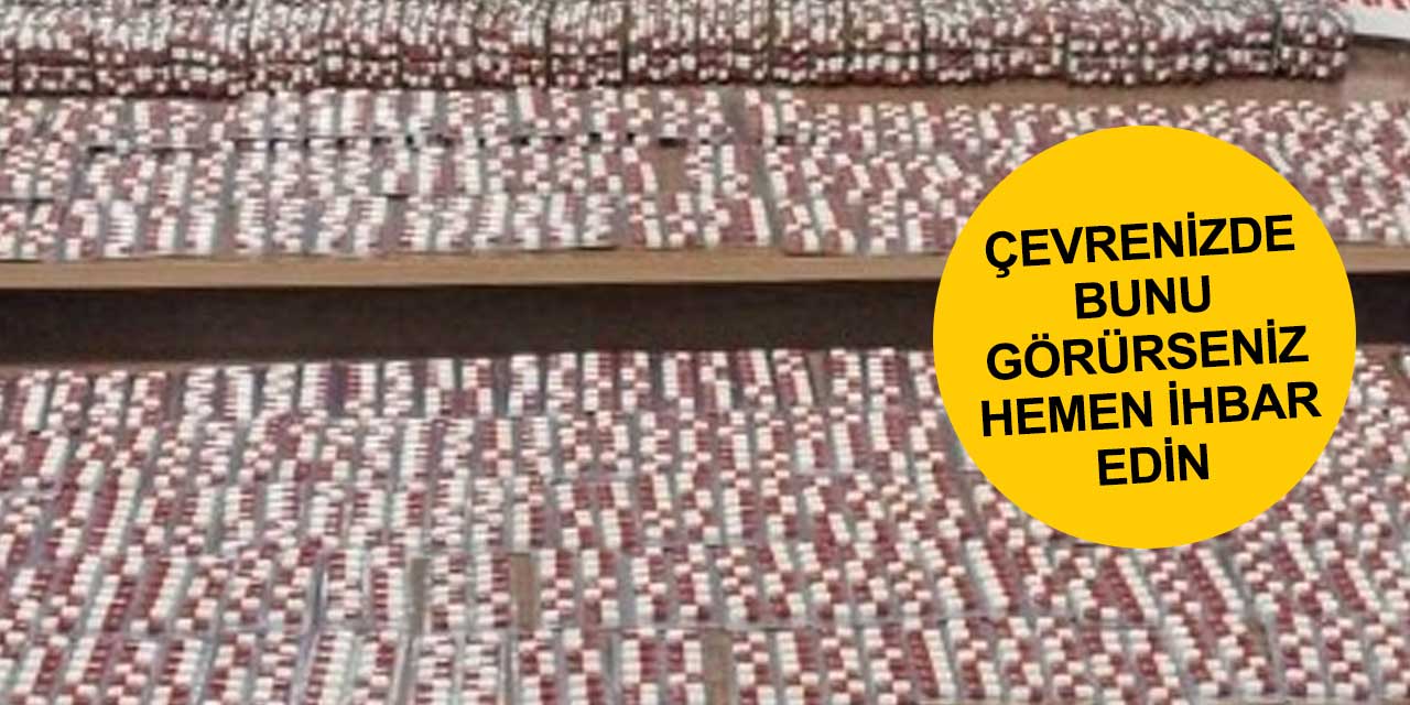 Konya'da yine uyuşturucu yakalandı! Bu sefer 15 bin tane