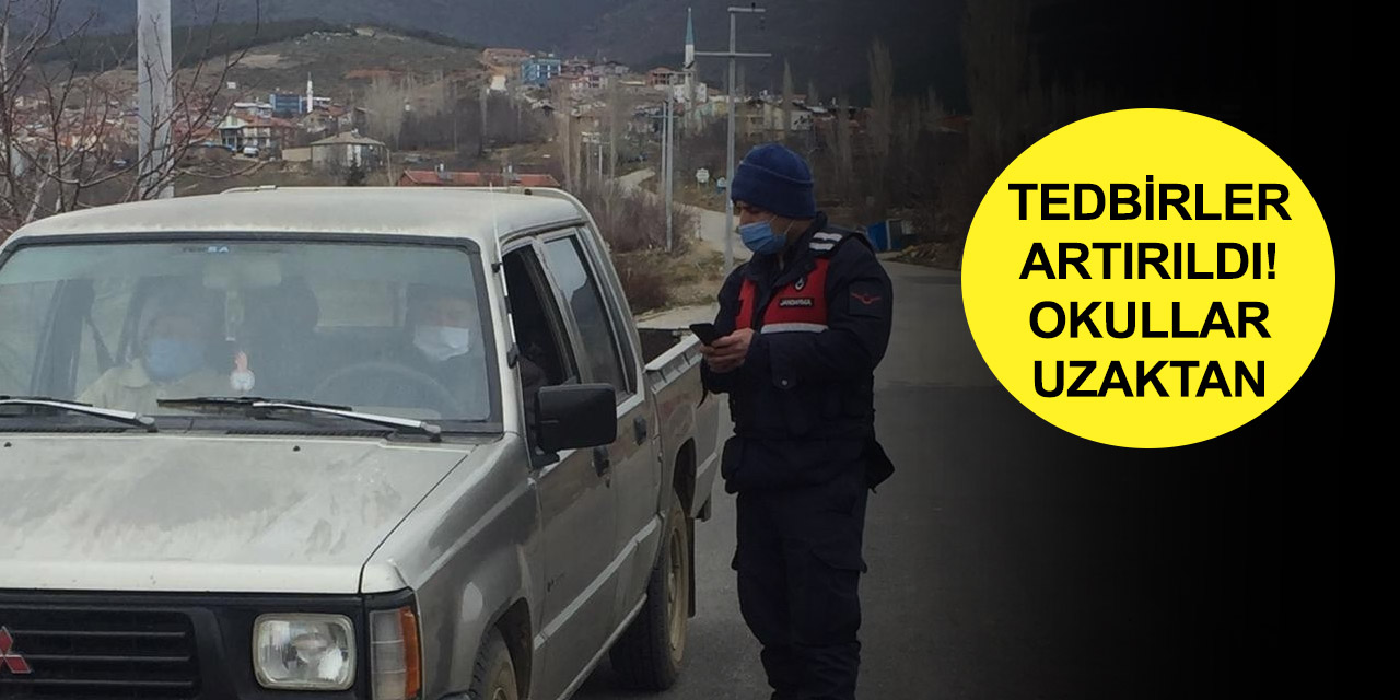 Konya'nın vaka sayıları hızla artan mahallesine giriş ve çıkışlar kontrol altına alındı