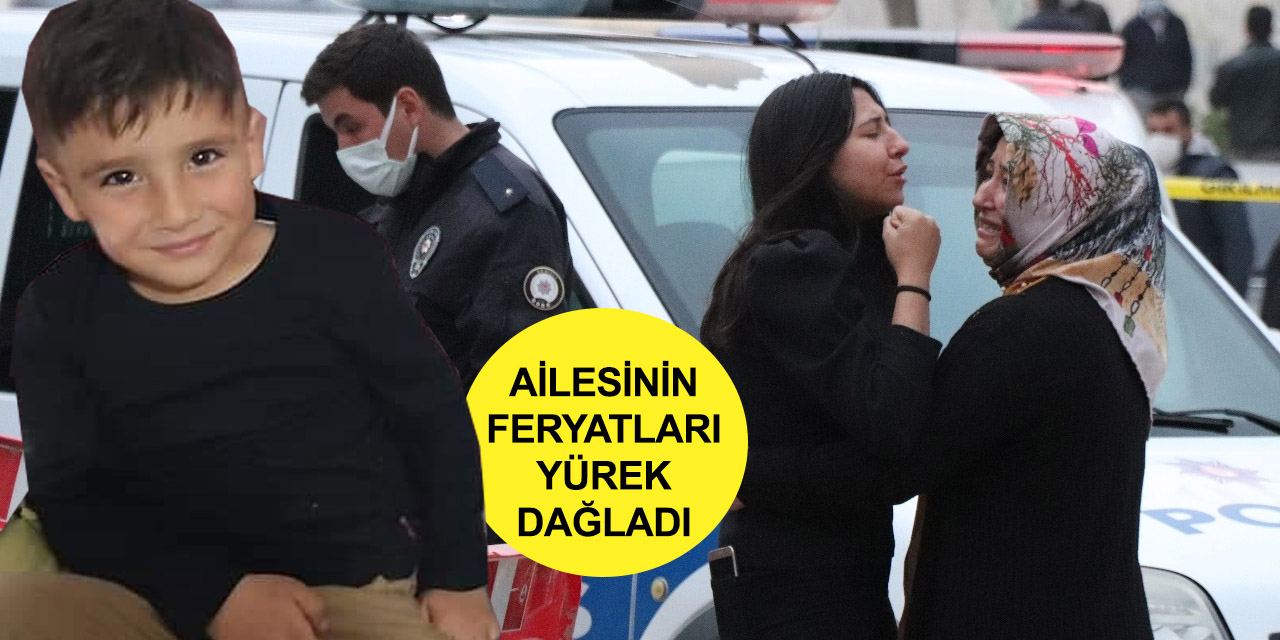 Kanalizasyon çalışmasında kullanılan beton bloğun altında kalan 6 yaşındaki Enes öldü