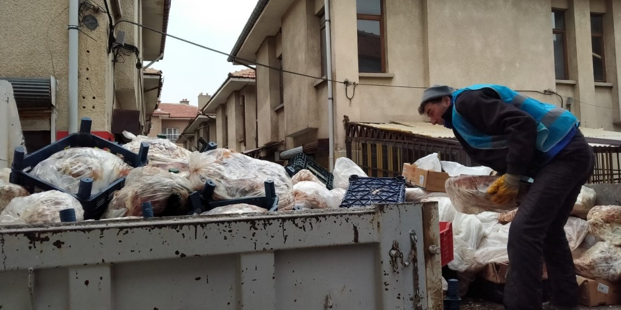 Konya'da sokağa akan kan ortalığı karıştırdı
