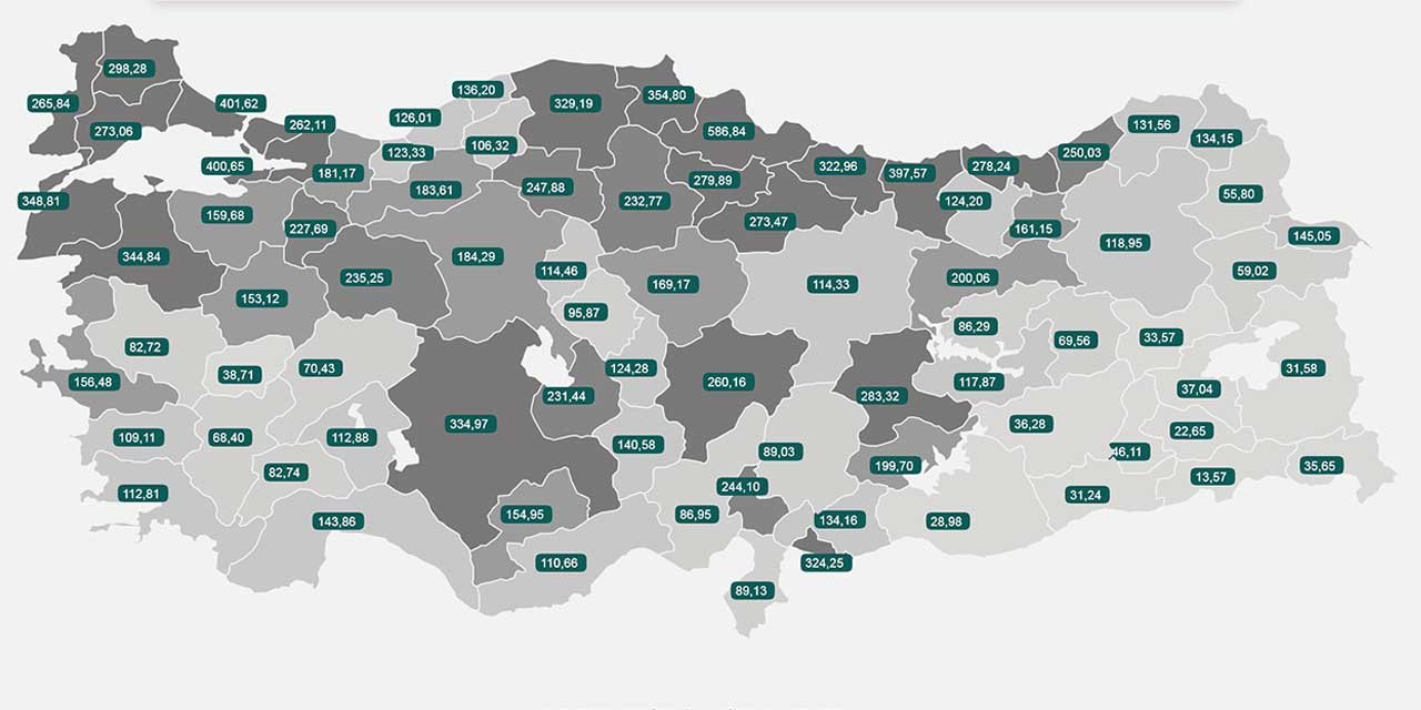 Konya vaka sayılarında rekora koşuyor