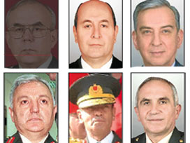 İki general hariç yeni komuta kademesi