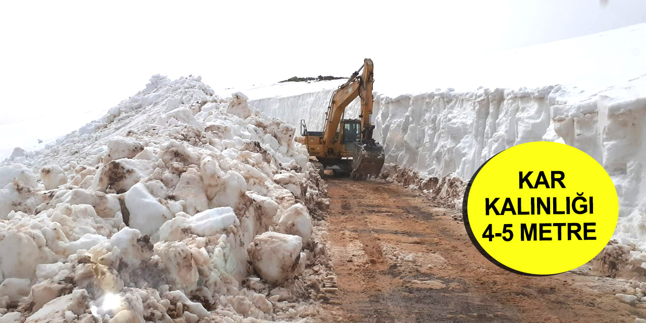 Konya'da karla kapanan doğa harikası Eğrigöl’ün yolu açılıyor