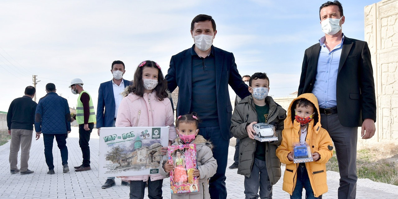 Karatay’da bu yıl 1 milyon metrekare kilitli parke taşı döşenecek