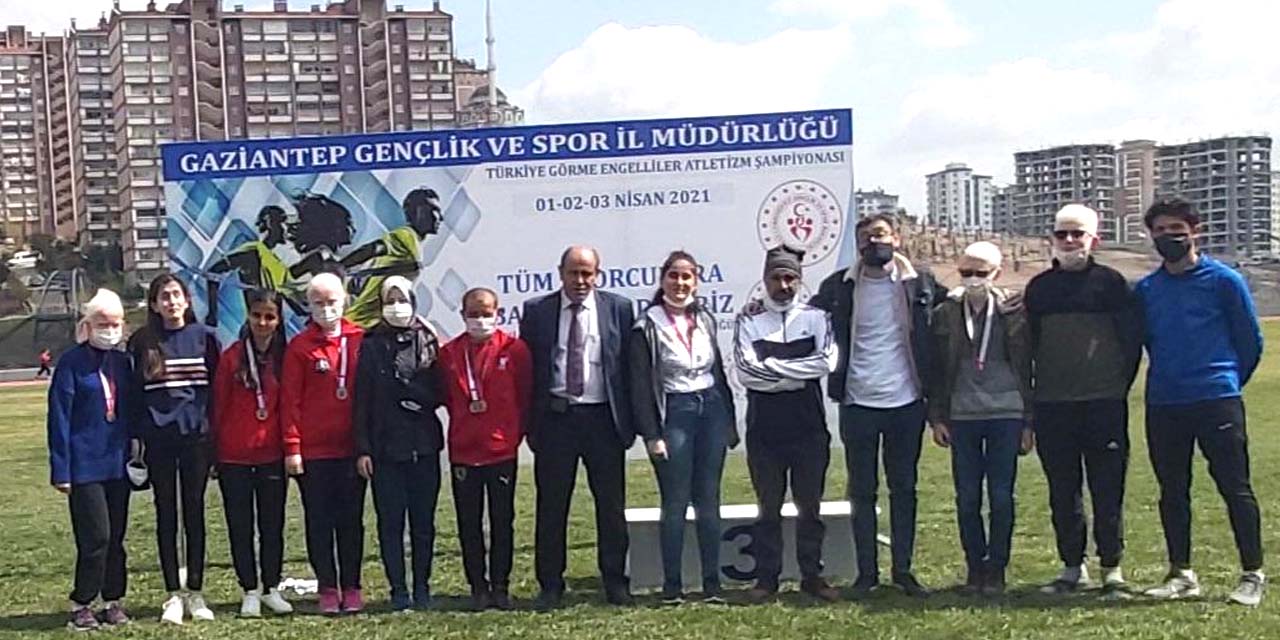 Engelleri koşarak aştılar! Konyalı atletler 9 madalya kazandı
